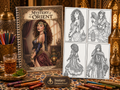 Mystery of the Orient – Arabesque Women Adult Coloring Book